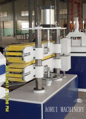 Drainase Pipa PVC Extrusion Line Conical Twin Screw Extruder Machine