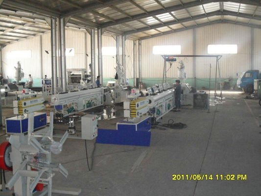 Jalur Ekstrusi Pipa Plastik, Mesin Pembuat Pipa PVC Conduit