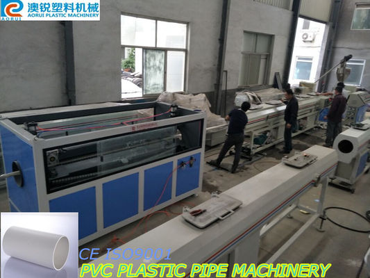 Mesin Ekstrusi Pipa Pvc Mesin Pembuatan Pipa Plastik / Jalur Produksi Pipa PVC