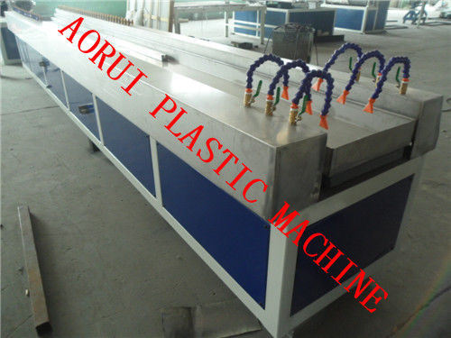 Panel Dinding PVC Wpc Profil Garis Ekstrusi, Wpc Profil Jalur Produksi