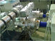 Pvc garis ekstrusi plastik, pvc pasokan air mesin ekstrusi pipa kembar
