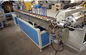 Kualitas tinggi PVC Fiber Reinforced Plastic Extrusion Line Double Screw Extruder Machine