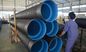 Mesin Ekstrusi Plastik Tahan Panas HDPE Double Wall Corrugated Pipe Line Produksi