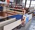 Sekrup ganda PVC Gratis Mesin Foam Board Extruder Untuk Iklan Dan Mebel