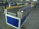 WPC PVC Outdoor Floor Profile Machine Lini produksi WPC Profile dengan WPC Skirting Machine