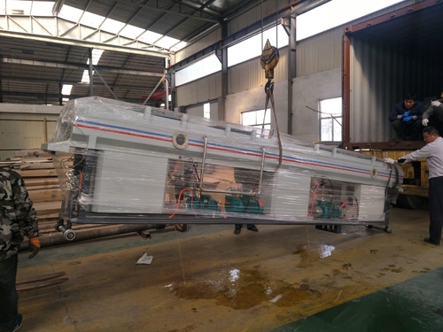 Latest company news about Jalur Produksi Pipa PE sedang dikirim ke Uganda