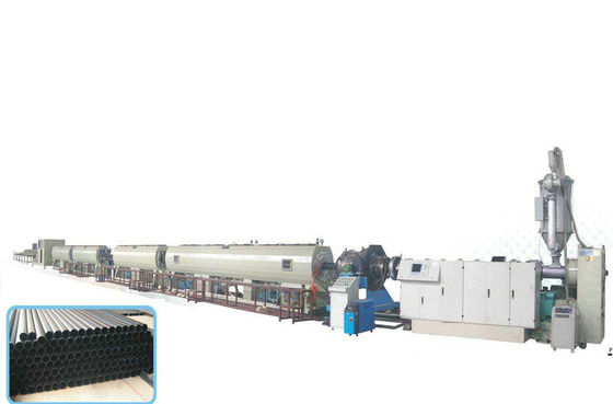 HDPE Drain Pipe Extrusion Line, Mesin Sekrup Tunggal