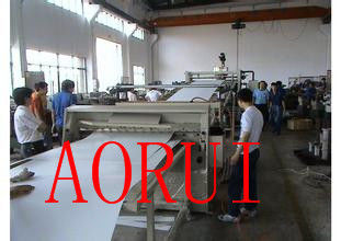 ABS / HIPS Plastik Sheet Extrusion Line Hot Work Steel untuk Jelly Cups