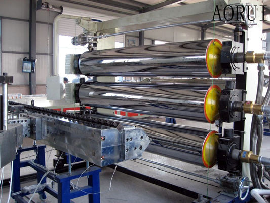 Harga yang bagus PP / PE Stationary Line Ekstrusi Lembar Plastik on line