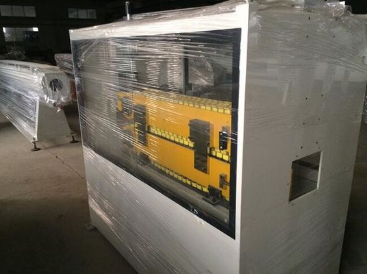 Harga yang bagus Double Screw PVC Plastik Pipa Extrusion Line Produksi Line Stable kinerja on line