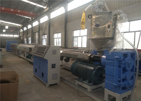 Harga yang bagus PE HDPE LDPE Bahan baku Pipa Plastik Extrusion Line dengan Mesin Dimensi 25m 2.6m 1.8m dan 12 Bulan Jaminan Periode on line