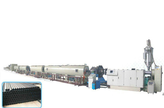 Harga yang bagus HDPE Drain Pipe Extrusion Line, Mesin Sekrup Tunggal on line
