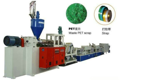 Harga yang bagus Mesin Strapping Band PET, PET / PP Strapping Band Line Produksi / Extruder band strap on line