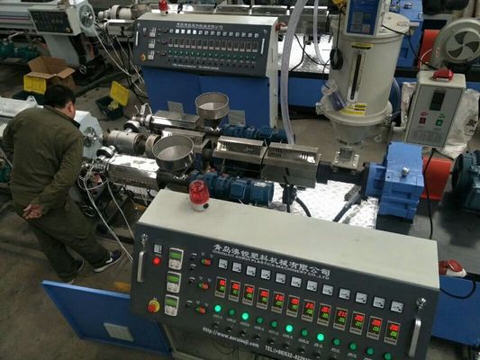 Harga yang bagus Garis Ekstrusi Pipa Plastik HDPE PPR 40kg / H Dia 40mm on line