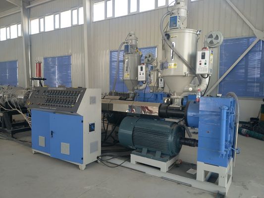 Harga yang bagus Extruder Sekrup Tunggal Pipa PE Sepenuhnya Otomatis 85kg / H. on line