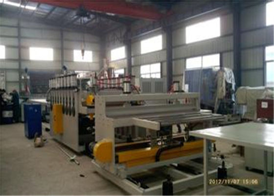 Harga yang bagus Mesin PVC Foam Dewan WPC Kamar Mandi Daur Ulang, Extruder Twin Screw Kerucut on line