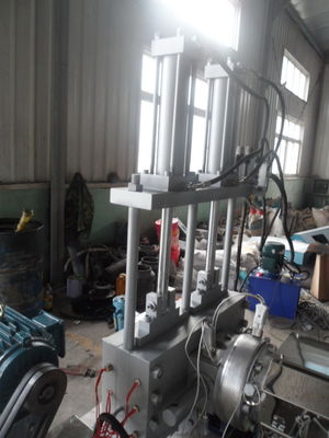 Harga yang bagus PP Dua Langkah Daur Ulang Mesin Butiran Plastik Spaghetti / Extruder Pellet Raffia on line
