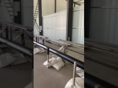 63mm sampai 200mm HDPE PE Pipe Line Produksi