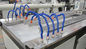 Dua Sekrup efisien Plastik Garis Ekstrusi Profil / Mesin Ekstrusi Untuk Turnking