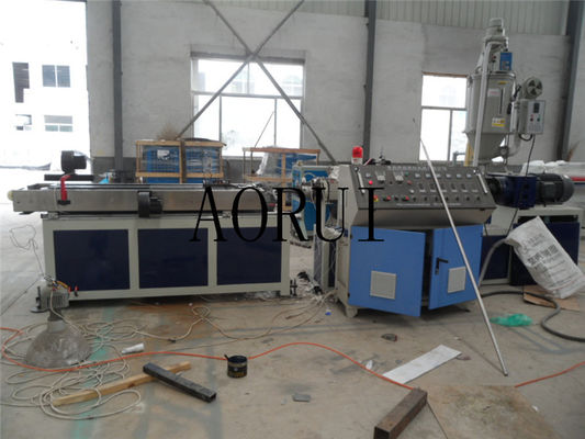 Harga yang bagus PP PE PVC Corrugated Pipe Machine Garis Ekstrusi Plastik untuk Kawat Listrik on line