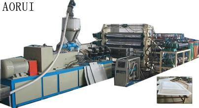 Harga yang bagus PMMA Multi - Layer Plastic Sheet Extrusion Machine Untuk Stasioner PS Sheet Machinery on line