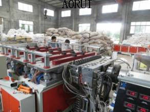 Harga yang bagus PVC Foam Board Mesin PLC Pengendalian untuk Dapur, Line Produksi PVC Board on line