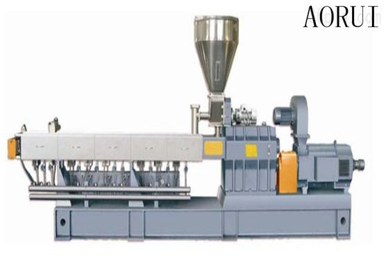 Harga yang bagus Botol PET Flakes Granule Dua Screw Extruder, Mesin Plastik Film Pelletizer on line