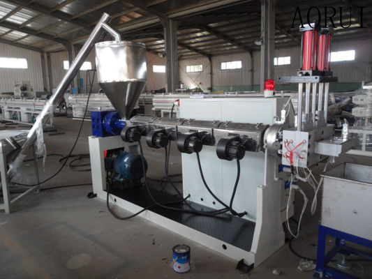 Harga yang bagus Mesin Granulasi Plastik Daur Ulang Untuk PP / PE Botol Flakes Pelletizer on line