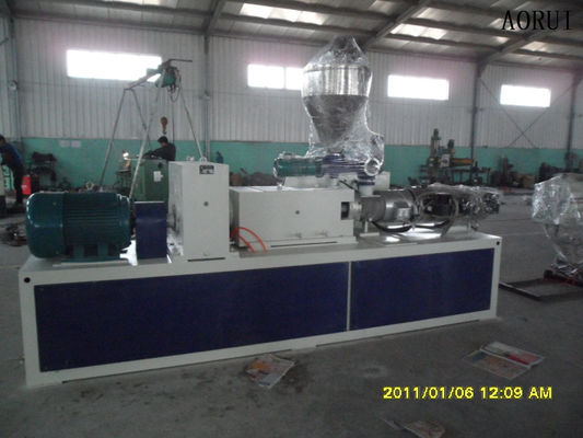 Harga yang bagus Jendela Sealing Strip Lini Produksi Profil WPC, Extruder Profil Bingkai WPC on line
