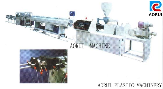 Harga yang bagus Karbon Spiral Memperkuat Garis Ekstrusi Pipa Plastik, Mesin Ekstrusi Plastik Pipa PE on line