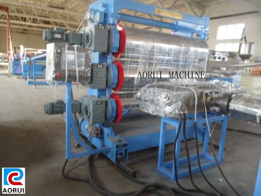 Harga yang bagus Mesin WPC Foam Board Ramah Lingkungan 380V 50HZ Tegangan 5 - 30mm Tebal on line