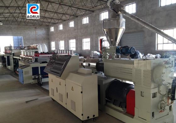 Harga yang bagus Mesin Papan Busa WPC Daur Ulang, Garis Ekstrusi Papan Plastik PP / PE / PVC on line
