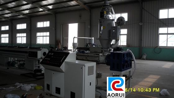 Harga yang bagus Taman Plastik Pipa Ekstrusi Baris PVC Twin Screw Extrusion Machine on line