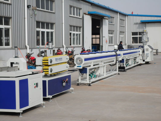 Harga yang bagus 380V 38Cr Screw PE PPR Plastic Pipe Extruder Tahan Panas on line