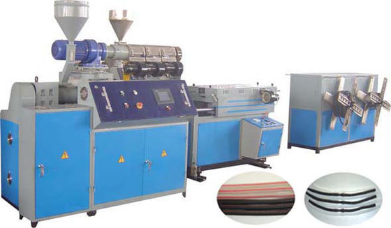 Harga yang bagus PE Single Screw Extruder PE Bergelombang Optik Duct Kabel Perlindungan Lini produksi Pipa Lengan on line