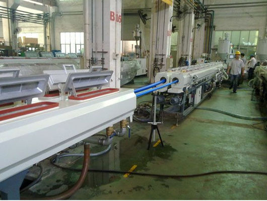 Harga yang bagus Plastik pvc pipa ekstrusi baris, garis ekstrusi pipa sekrup kembar ganda on line