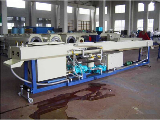 Harga yang bagus Output Tinggi PE Pipa Ekstrusi Line Twin Pipe Single Screw Extruder Machine on line