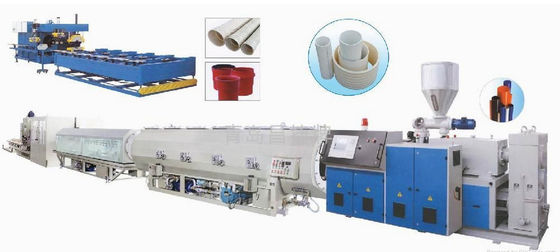 Harga yang bagus Garis Ekstrusi Plastik Mesin Ekstrusi Plastik, PVC Line Protection Pipe Production Line on line
