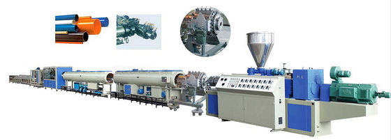 Harga yang bagus Proses Pembuatan Pipa Pvc Mesin Extruder Plastik Dengan Sekrup Ganda on line