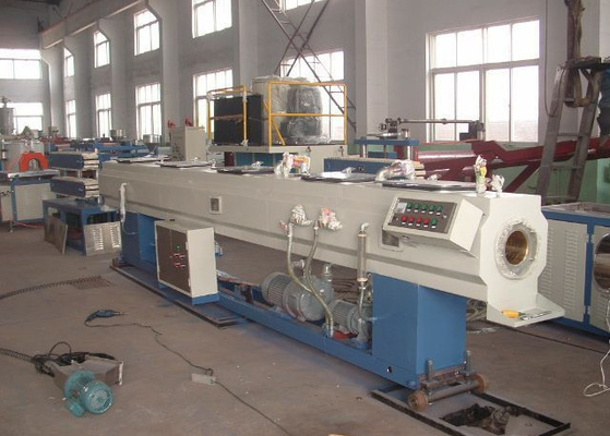 Harga yang bagus PVC Fiber Clear Soft Hose Reinforced Pipe Plastic Extrusion Line dengan Plastic Pipe Extruder / Plant on line