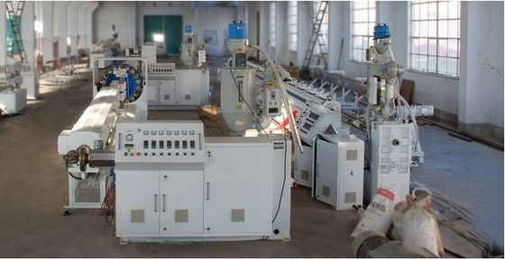 Harga yang bagus Mesin Ekstrusi Soft Pipe Meningkatkan Serat PVC untuk Proses Ekstrusi Pipa Plastik on line