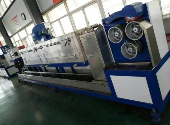 Sepenuhnya Otomatis PP PET Strap Band Extrusion Line Single Screw