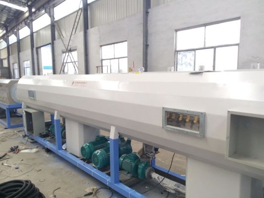 16-630mm PE HDPE LDPE PVC produksi pipa plastik Dengan 38Cr Moaia Sekrup Dan Barel