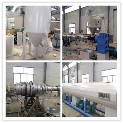 Harga yang bagus Mesin Ekstrusi Plastik PE / PPR, Extruder Pipa Air Panas / Dingin PE / PPR on line