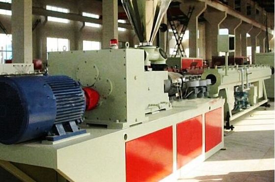 Harga yang bagus Efisiensi Tinggi Twin Screw PE Plastik Line Produksi Pipa Untuk Pasokan Air on line