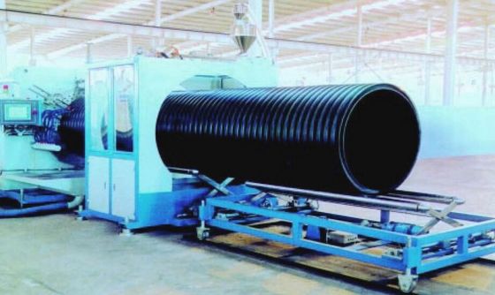 Harga yang bagus Jalur Produksi Pipa Sprial Plastik, Mesin Pembuat Pipa Pvc on line