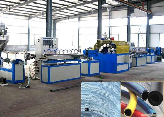 Harga yang bagus Sertifikat CE & ISO9001 Twin Screw Extruder PVC Fiber Reinforced Soft Pipe on line