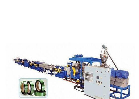Harga yang bagus Mesin Sekrup Strapping Band Tunggal Otomatis Mesin Pembuat Tali PP Bule / Kuning on line