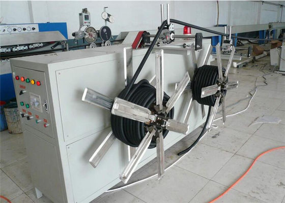 Harga yang bagus Mesin PE Screw Extruder Twin Pipe Plastik Untuk Satu Dinding Pipa Bergelombang on line