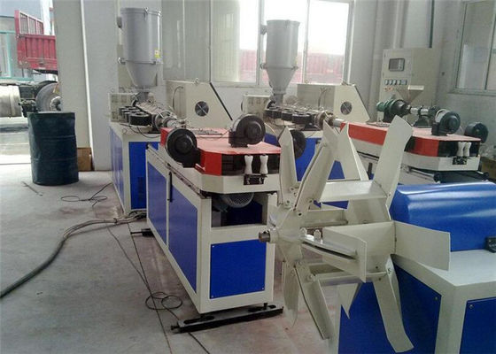 Harga yang bagus PE PA PVC Satu Dinding Pipa Bergelombang Twin Screw Extruder Operasi Sederhana Kecepatan Tinggi on line